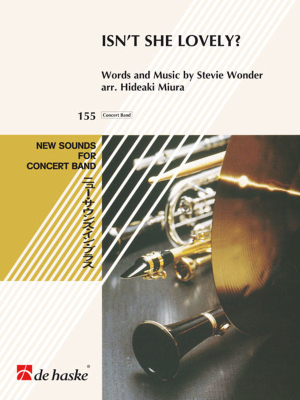 Isn’t She Lovely - Concert Band - Wonder arr Miura - De haske