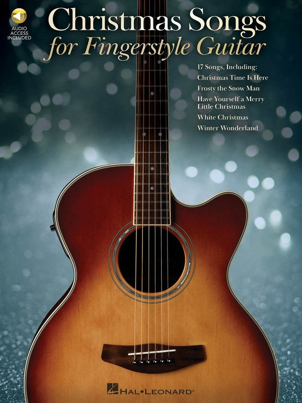 Christmas Songs for Fingerstyle Guitar - Guitar Tablature/Audio Access Online Hal Leonard 298645