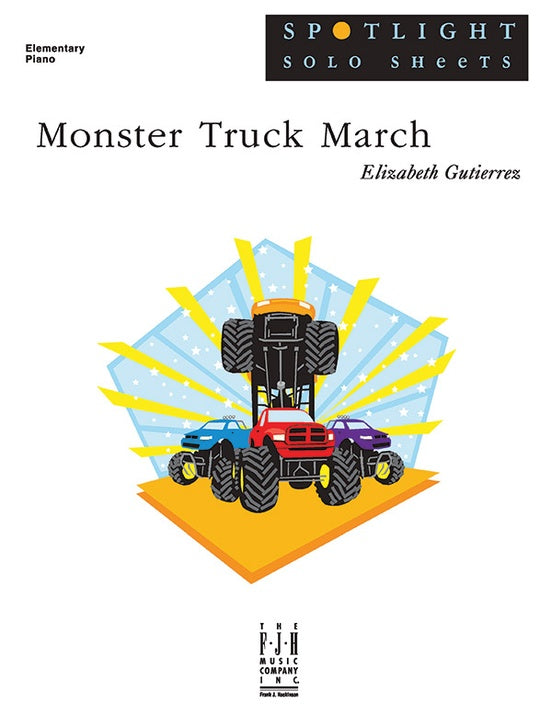 Monster Truck March - Piano (Digital Download)