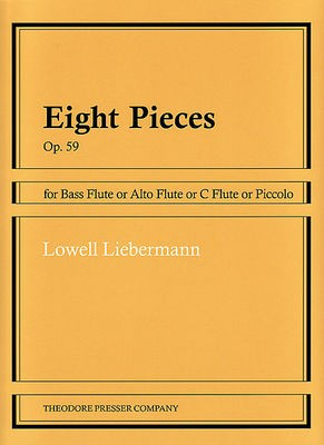 Eight Pieces Op 59 for Bass Flute