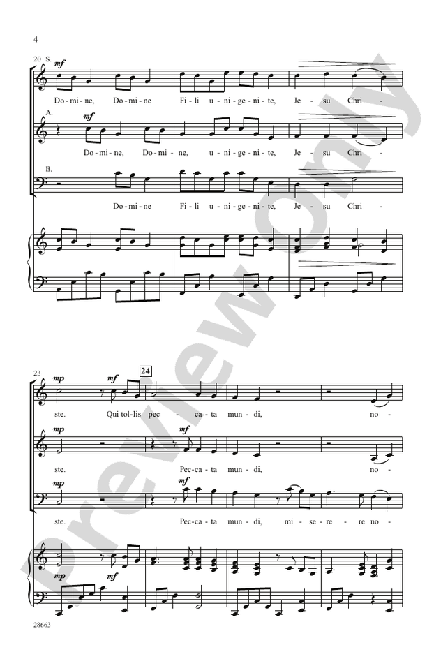 Domine Deus – SAB Choral Octavo (Digital Download)