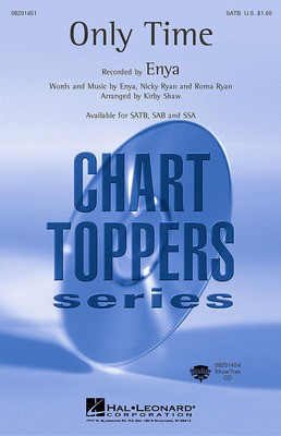 Only Time - Enya|Ricky Ryan|Roma Ryan - Kirby Shaw Hal Leonard ShowTrax CD CD