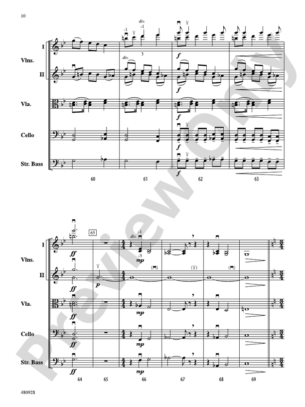 From Darkness, Joyful Sounds Are Born - String Orchestra Conductor Score & Parts (Digital Download)
