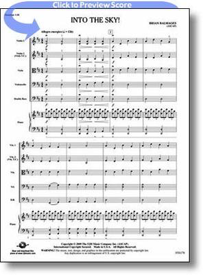 Into the Sky! - Brian Balmages - FJH Music Company Score/Parts