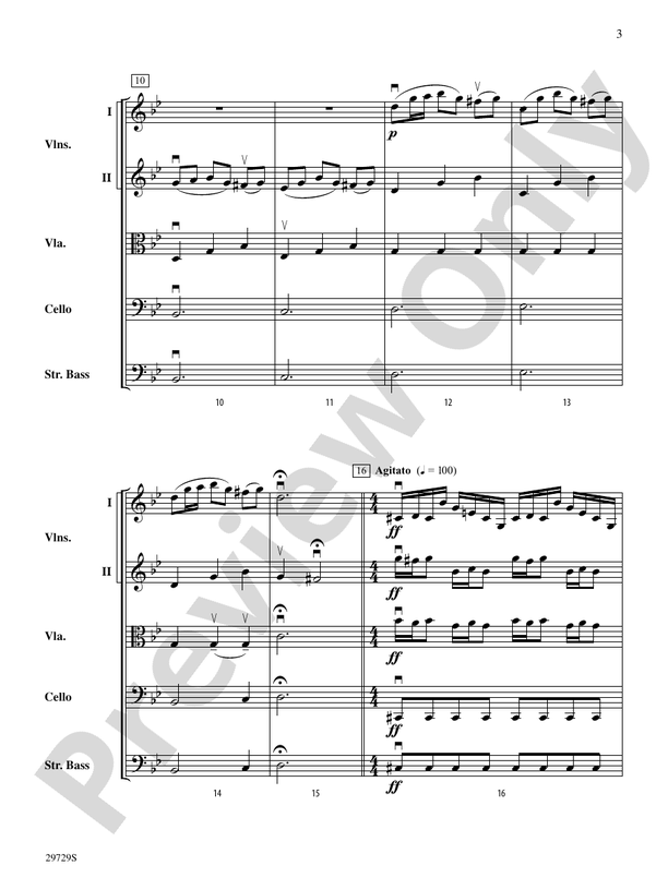 Ghosts of Brandenburg – String Orchestra Conductor Score & Parts (Digital Download)