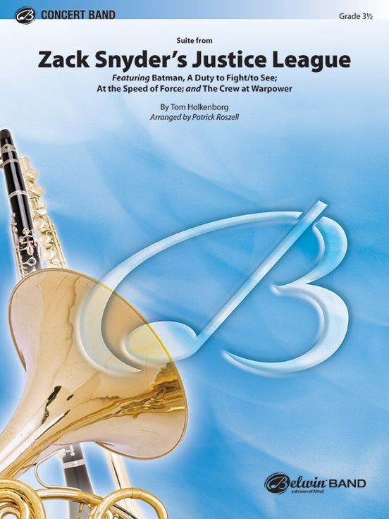 Suite from Zack Snyder's Justice League - Concert Band Conductor Score & Parts (Digital Download)