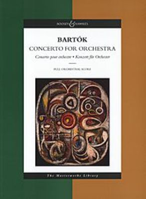 Concerto for Orchestra - Bela Bartok - Malcolm MacDonald Boosey & Hawkes Full Score Score