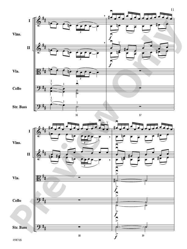 Hemispheres - String Orchestra Conductor Score & Parts (Digital Download)
