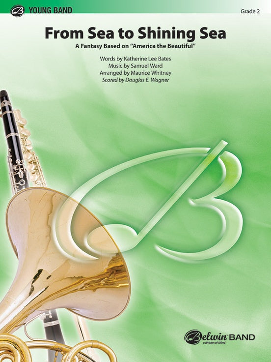 From Sea to Shining Sea - Concert Band Conductor Score & Parts (Digital Download)
