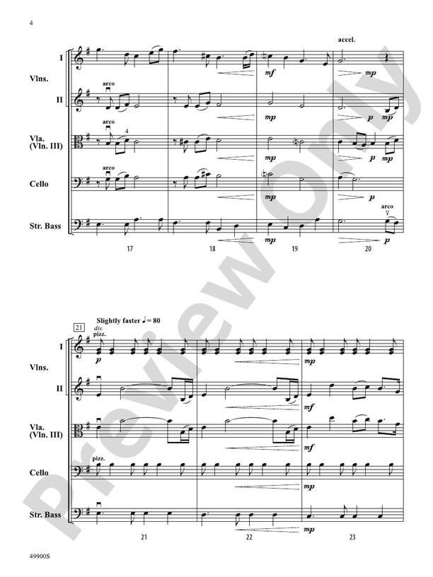 To the Moon and Back - String Orchestra Conductor Score & Parts (Digital Download)