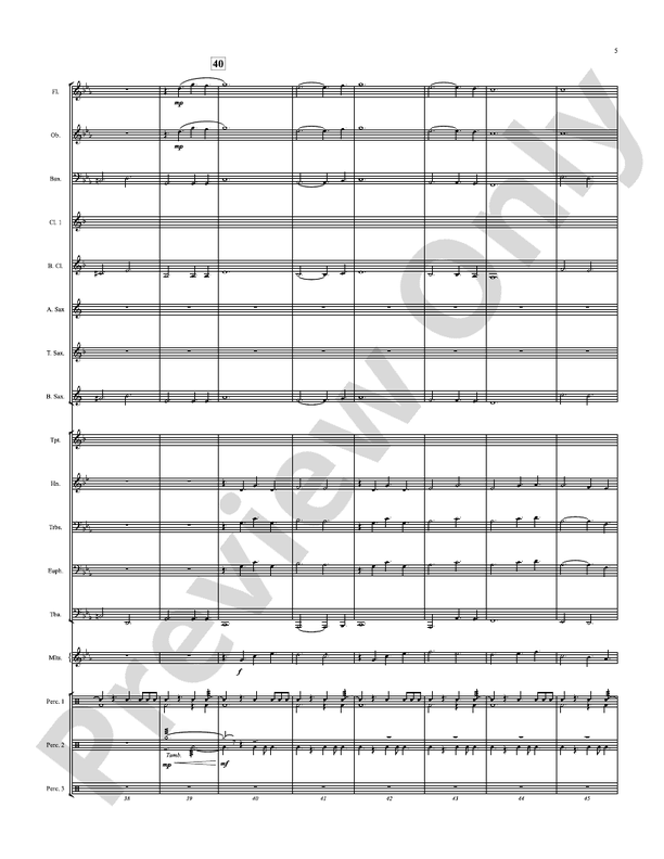 Glorious Revolution (Grade 1) - Concert Band Conductor Score & Parts (Digital Download)