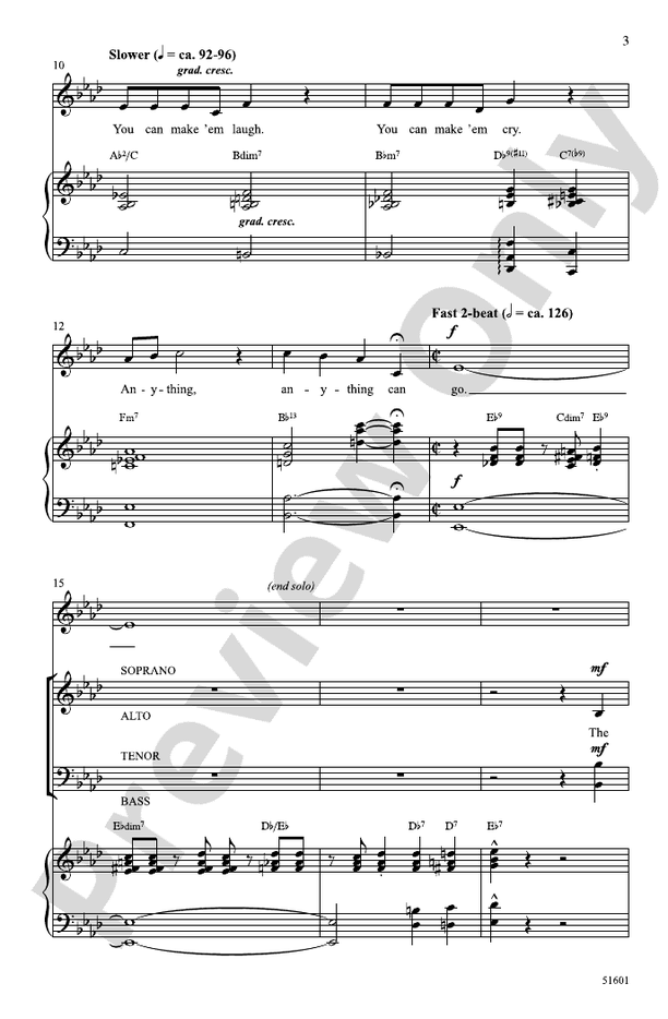 That's Entertainment - SATB Choral Octavo (Digital Download)