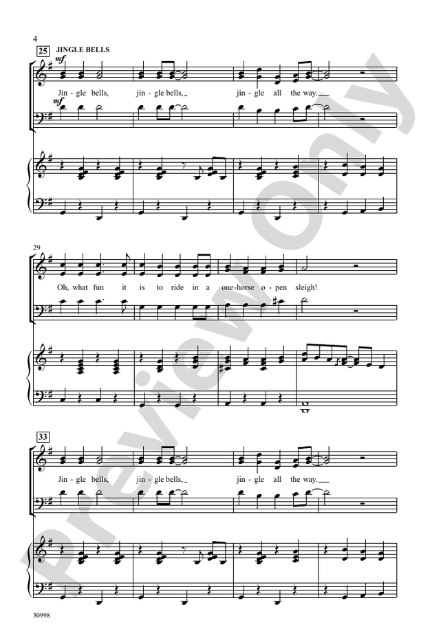 Christmas Carol Jamboree (A Holiday Hoedown) – 3-Part Mixed Choral Octavo (Digital Download)