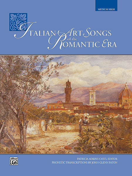 ITALIAN ART SONGS ROMANTIC ERA MED/HI BK