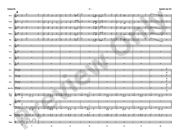 Comfort and Joy - Jazz Ensemble Conductor Score & Parts (Digital Download)