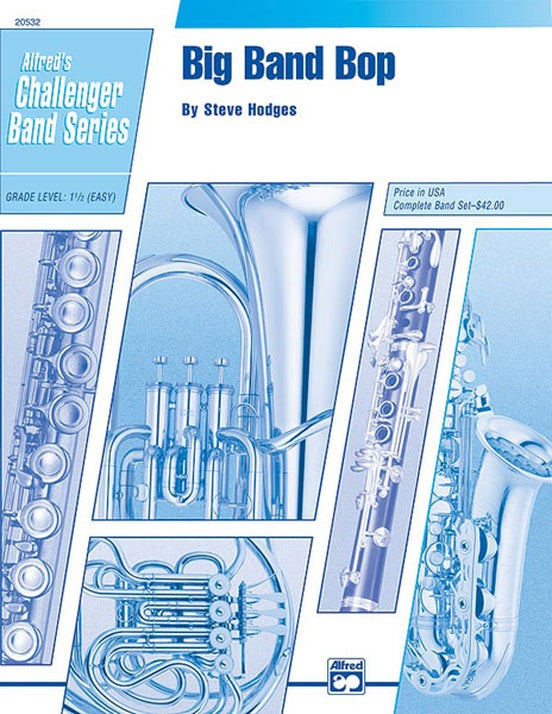Big Band Bop - Concert Band Conductor Score & Parts (Digital Download)