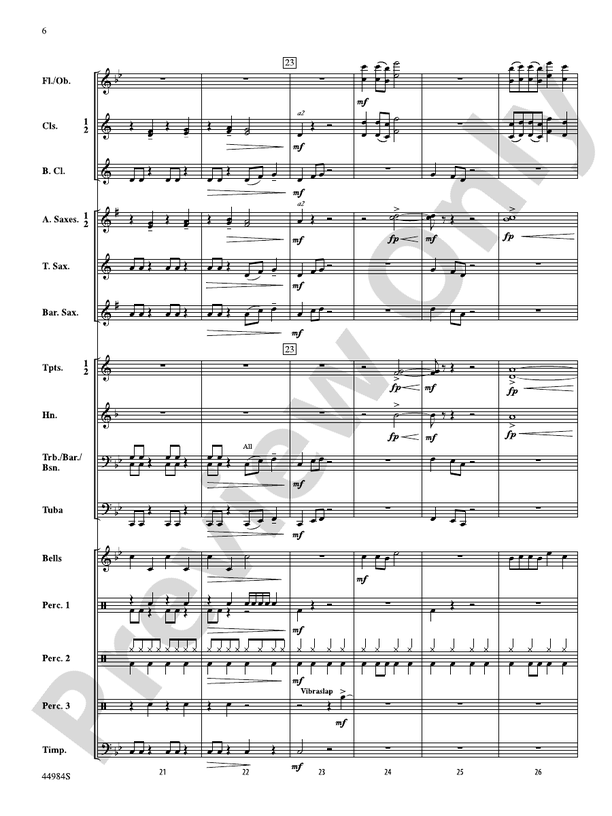 Power Surge - Concert Band Conductor Score & Parts (Digital Download)
