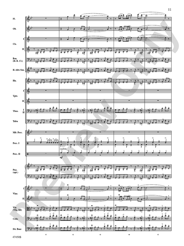 Havana - Full Orchestra Conductor Score & Parts (Digital Download)