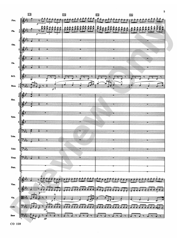 Ballet Music from Aïda – Full Orchestra Conductor Score & Parts (Digital Download)