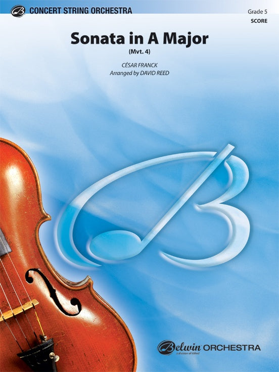 Sonata in A Major (Mvt. 4) – String Orchestra Conductor Score & Parts (Digital Download)
