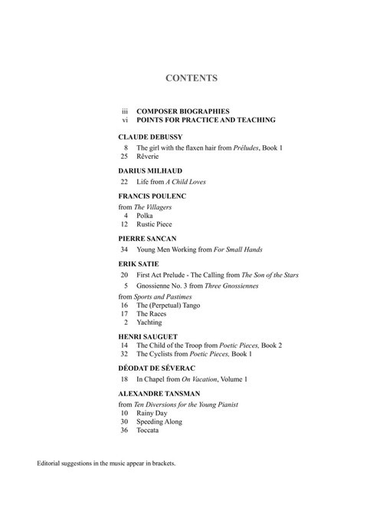 Bonjour, Piano! - Upper Intermediate Level - Piano - Editions Durand, Salabert