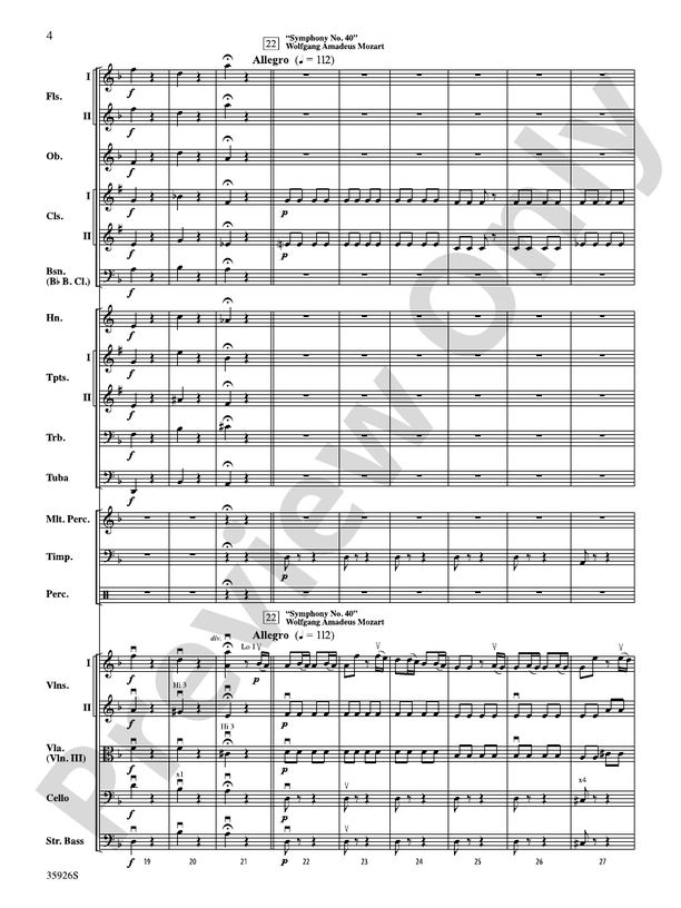 A Whole Lot of Symphony Themes – Ful Orchestra Conductor Score & Parts (Digital Download)