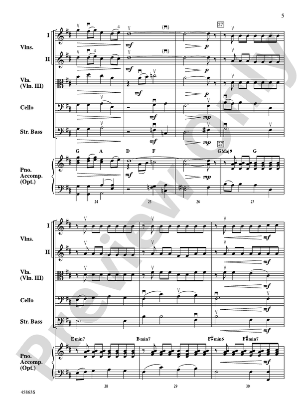 Dancing Kites - String Orchestra Conductor Score & Parts (Digital Download)
