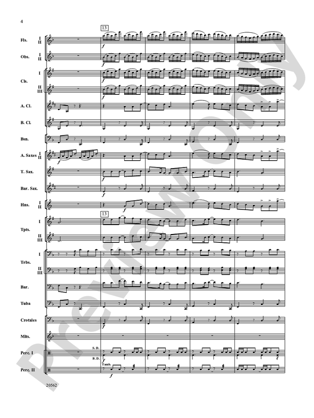 Pablo! - Concert Band Conductor Score & Parts (Digital Download)