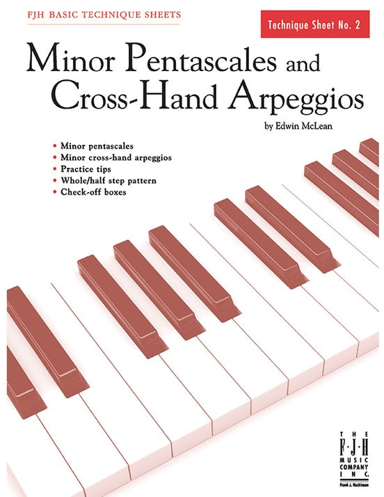 Minor Pentascales and Cross-Hand Arpeggios - Piano (Digital Download)
