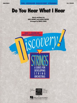 Do You Hear What I Hear? - Gloria Shayne|Noel Regney - Bruce Chase Hal Leonard Score/Parts