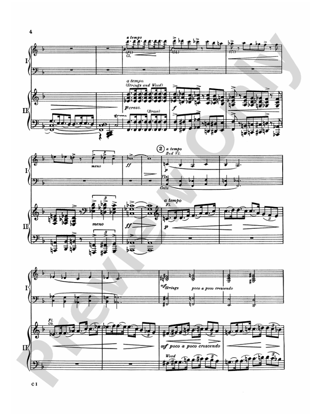 Concerto in F - 2 Pianos, 4 Hands (Digital Download)