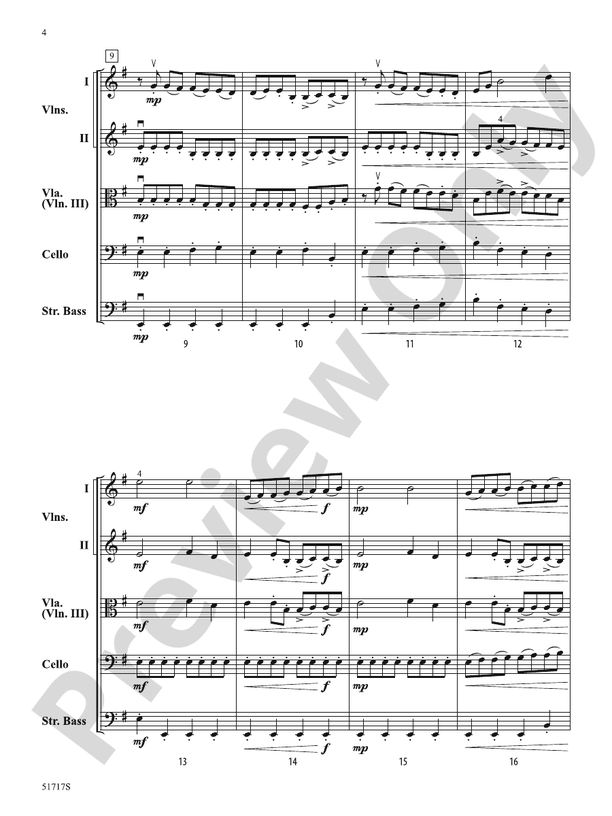Mysterious Forces - String Orchestra Conductor Score & Parts (Digital Download)