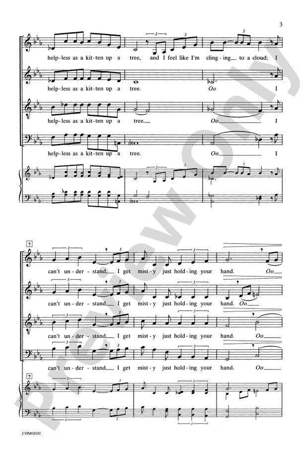 Misty – SATB, a cappella Choral Octavo (Digital Download)
