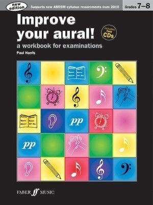 Improve your aural! Grade 7-8 (Book/CD) - a workbook for examinations - Paul Harris - All Instruments Faber Music /CD