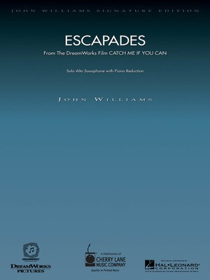 Escapades (Catch Me If You Can) - Alto Saxophone/Piano Accompaniment by Williams Cherry Lane Music 841788