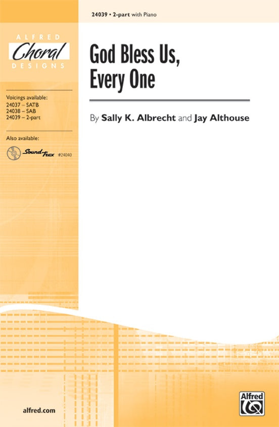 God Bless Us, Every One – 2-Part Choral Octavo (Digital Download)