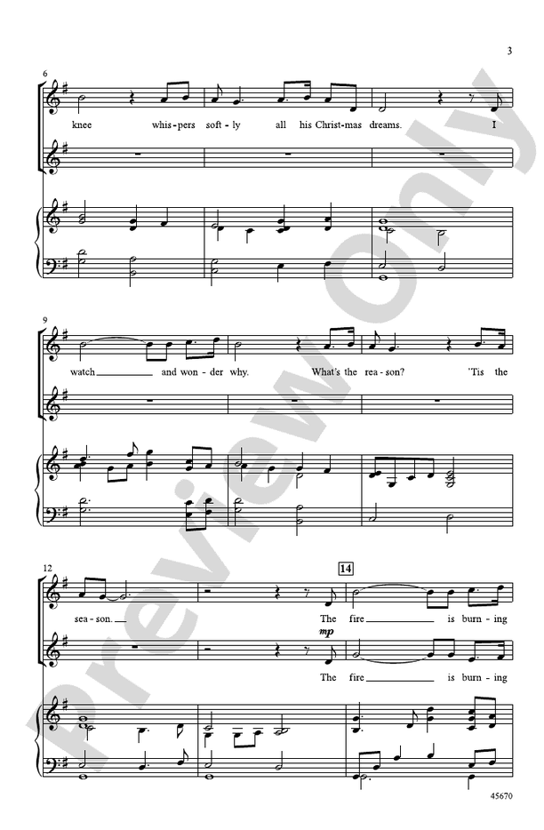 Love Has Come Again – SSA Choral Octavo (Digital Download)