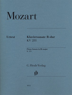Piano Sonata in B flat Major K 281