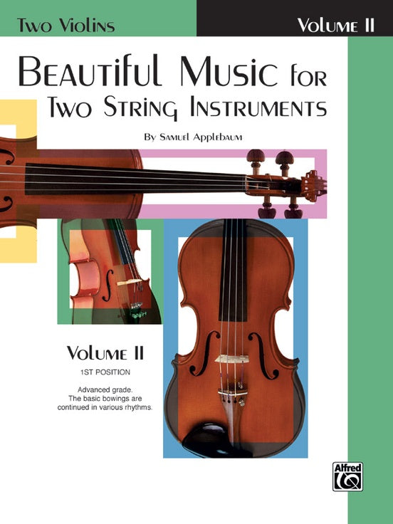 Beautiful Music for Two Strings Volume II 2 Violin