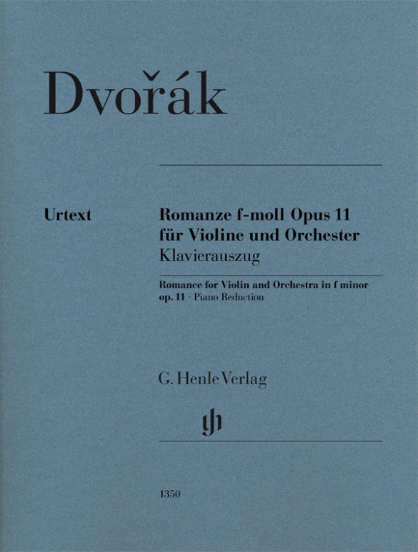 Romance in F Minor Op 11 Violin/Piano