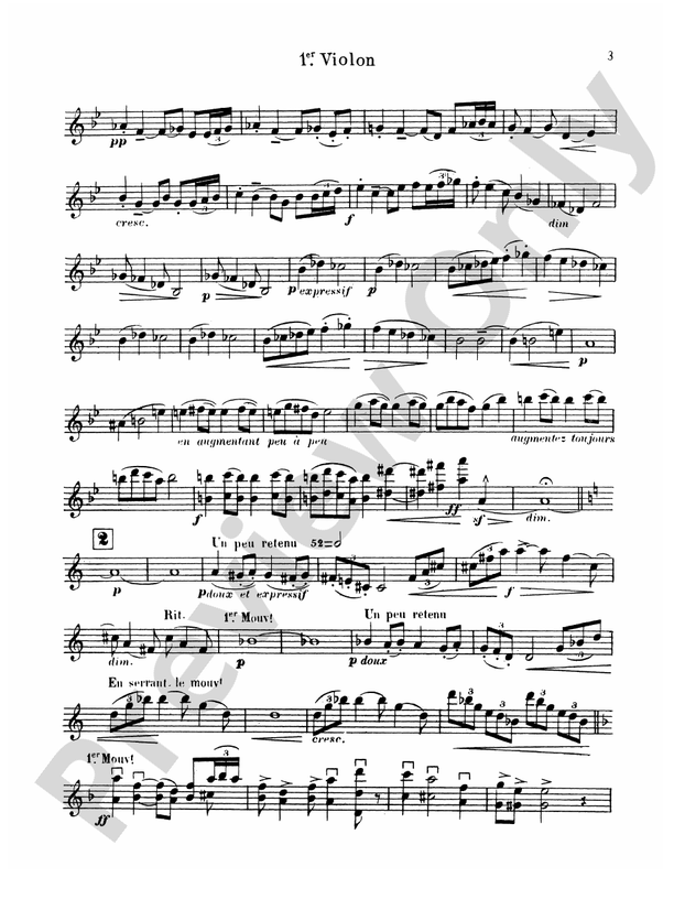 Debussy - String Quartet, Op. 10 - Piano Solo (Digital Download)