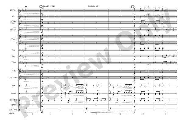World of Warcraft, Part I – Marching Band Conductor Score & Parts (Digital Download)