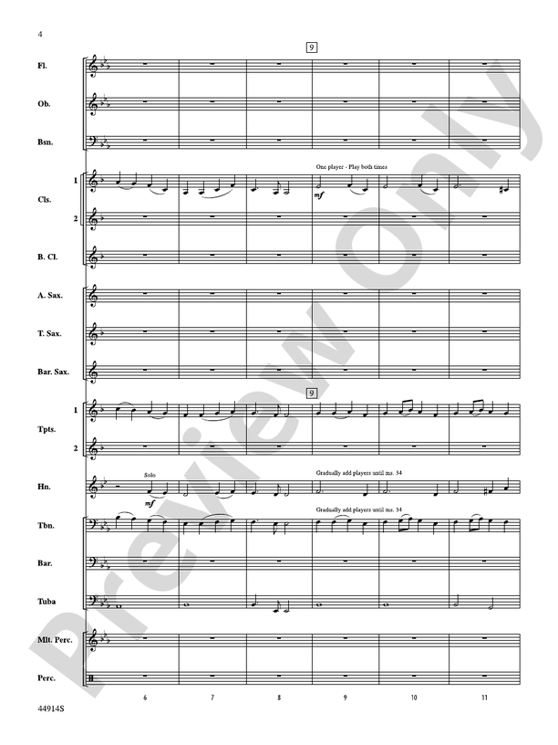 Ode to a Flash Mob - Concert Band Conductor Score & Parts (Digital Download)