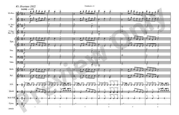 Classic Teasers and Pleasers – Marching Band Conductor Score & Parts (Digital Download)