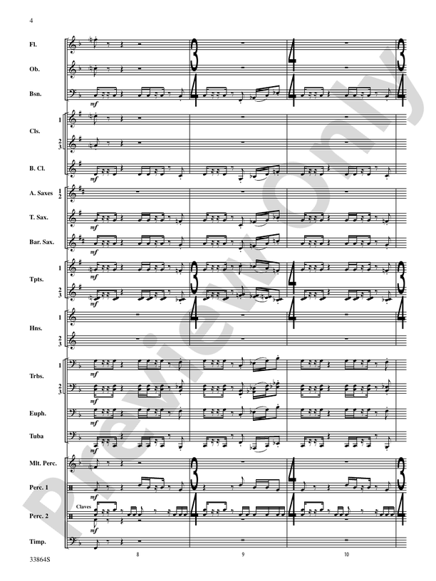 Montana Visions - Concert Band Conductor Score & Parts (Digital Download)