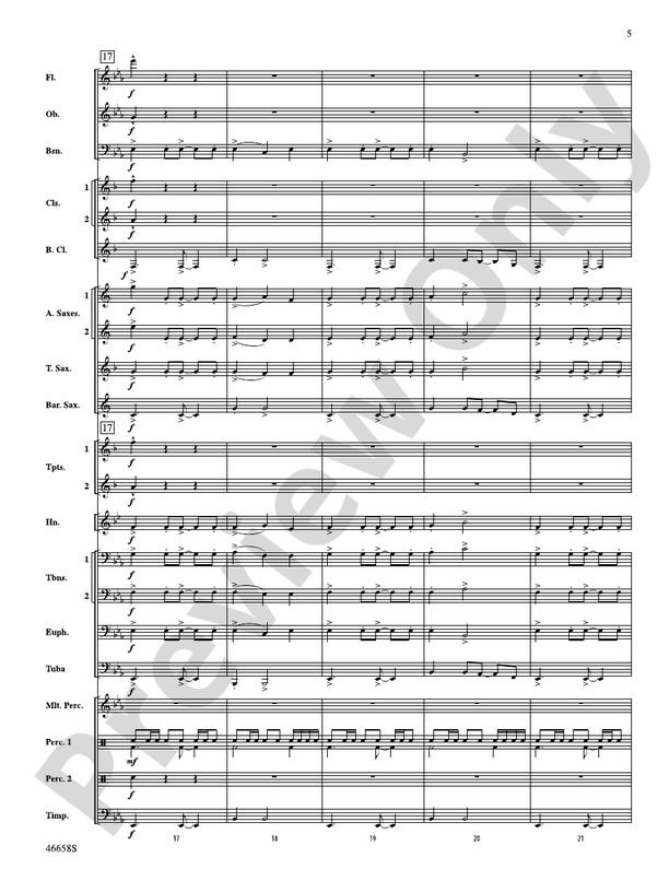 Prevail! - Concert Band Conductor Score & Parts (Digital Download)