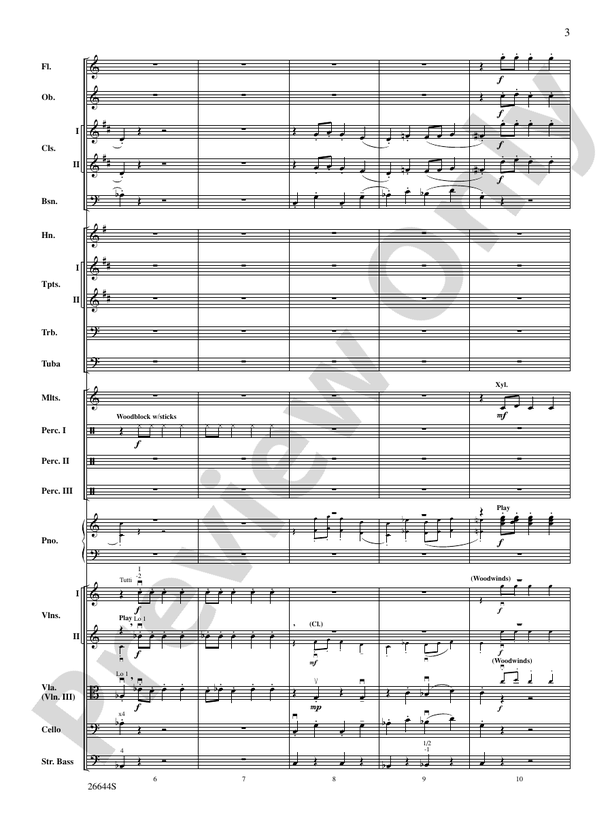 Crazy Daze – Full Orchestra Conductor Score & Parts (Digital Download)