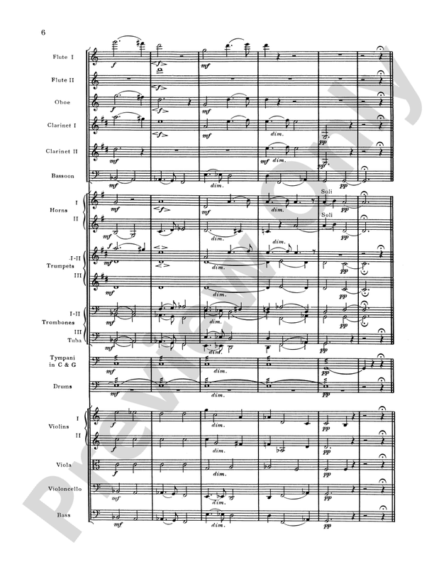 Brahms's 1st Symphony, 4th Movement – Full Orchestra Conductor Score & Parts (Digital Download)