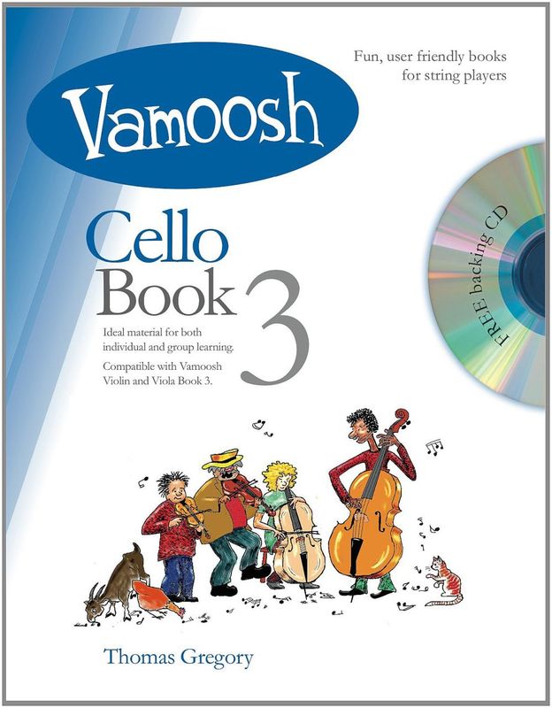Vamoosh Cello Book 3 - Cello/CD by Gregory Vamoosh Music VAM23