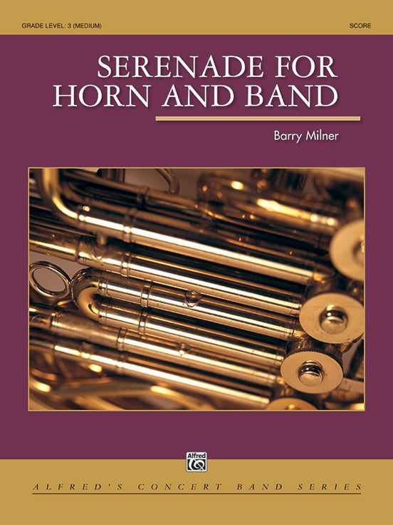 Serenade for Horn and Band - Concert Band Conductor Score & Parts (Digital Download)